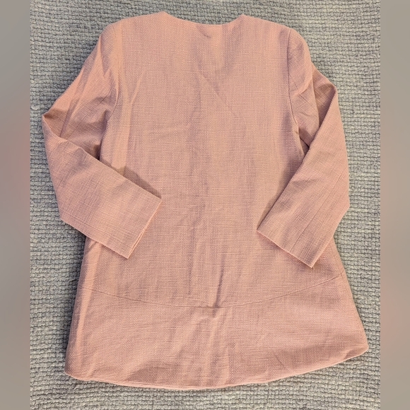 Anthropologie Electric Love Light Textured Petal Jacket in Pink Size US 2 - Picture 11 of 16